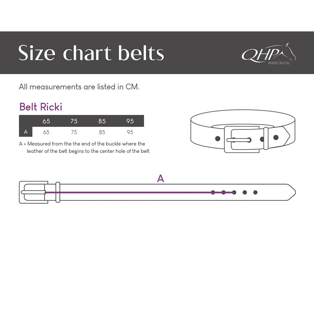 QHP Belt Ricki - Black