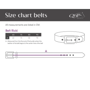 QHP Belt Ricki - Black in Black