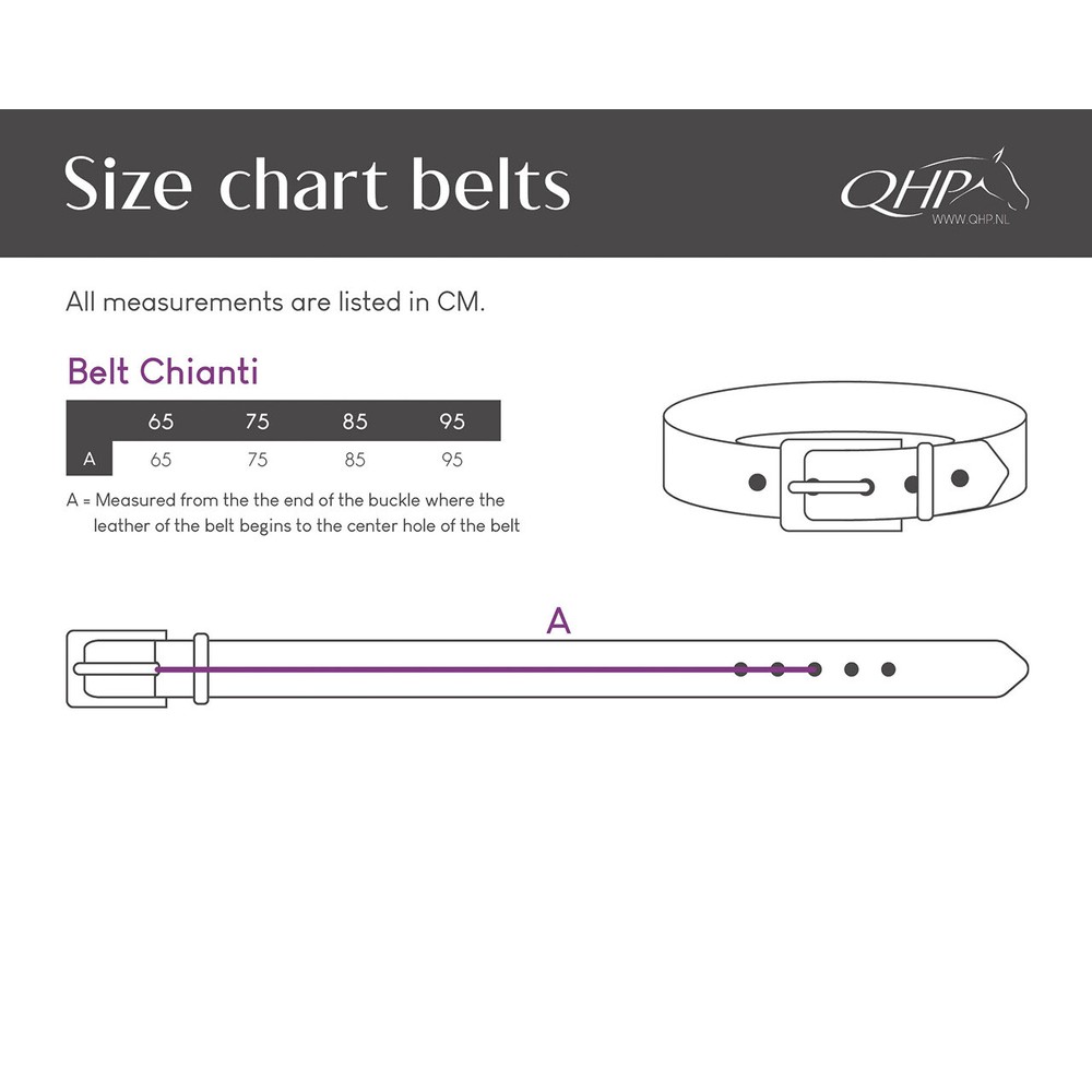 QHP Belt Chianti - Navy 