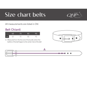 QHP Belt Chianti - Navy 