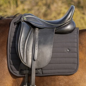 QHP Saddle pad Salerno - Black in Black