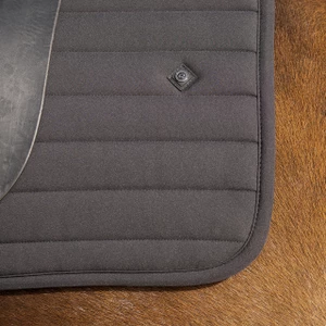 QHP Saddle pad Salerno - Black in Black