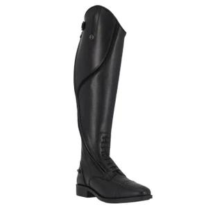 QHP Riding boot Tamar Junior wide - Black in Black