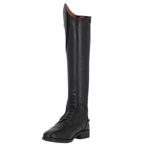 QHP Riding boot Tamar Junior wide - Black in Black