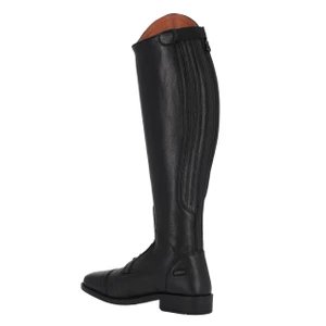 QHP Riding boot Tamar Junior wide - Black in Black