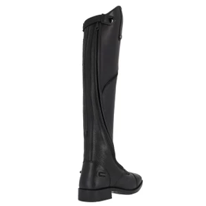 QHP Riding boot Tamar Junior wide - Black in Black