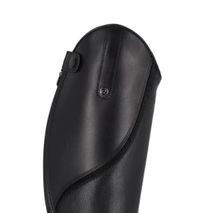 QHP Riding boot Tamar Junior wide - Black in Black