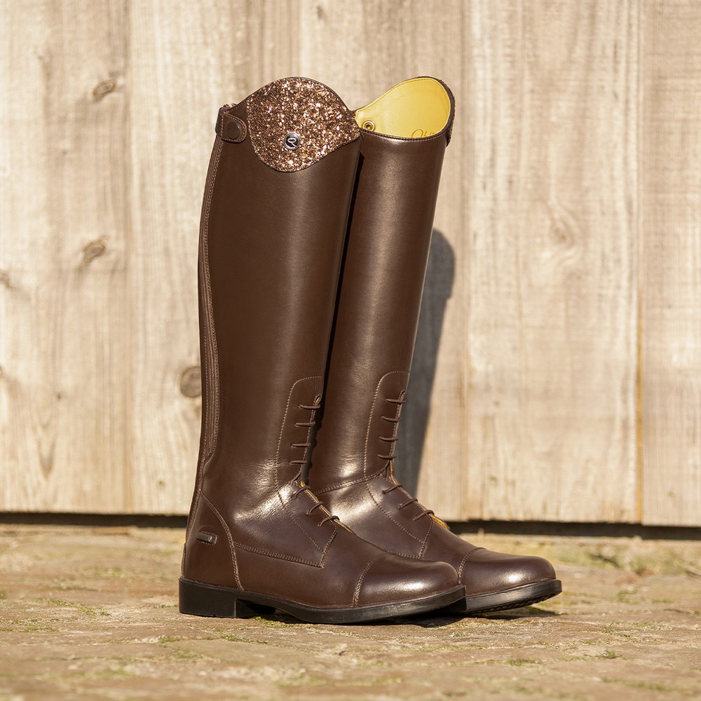 QHP Riding boot Romy Junior - Brown