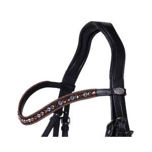 QHP Bridle Orlando - Black/Brown 