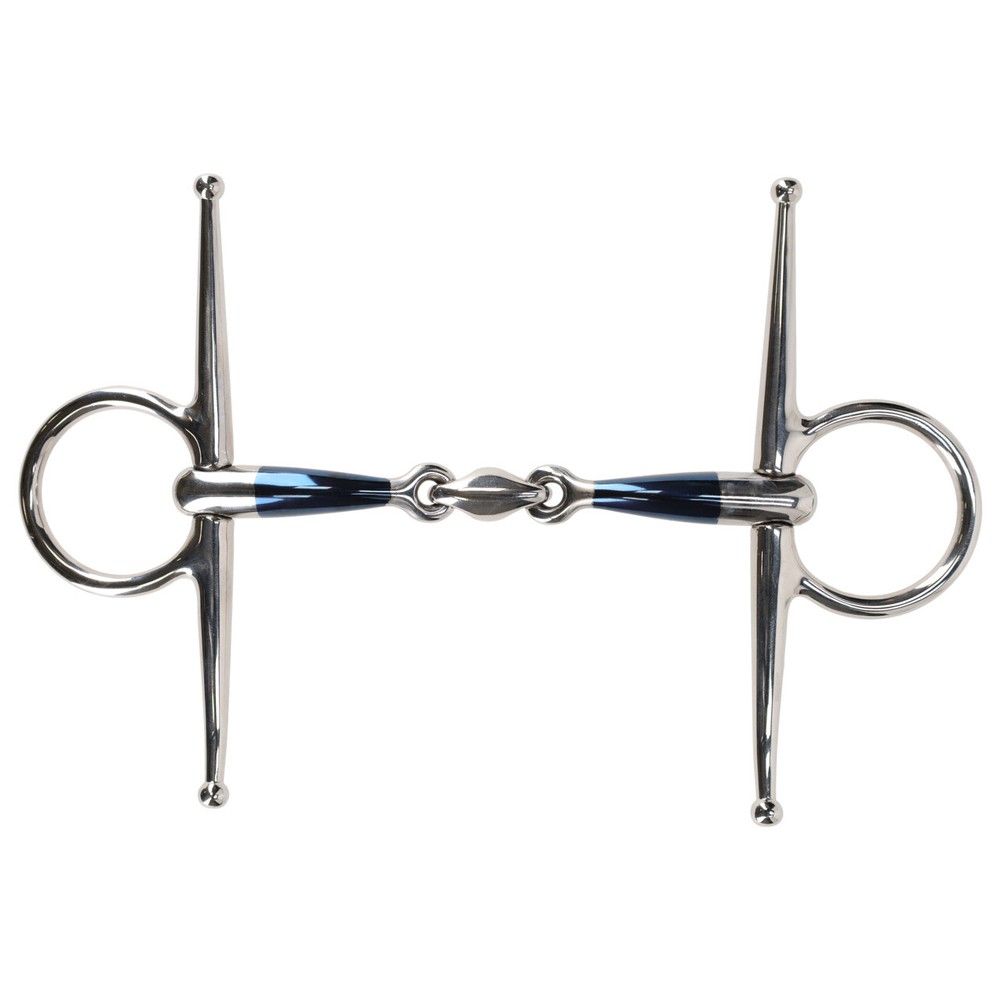 QHP Full cheek bit Anatomical double jointed - Sweet Iron 