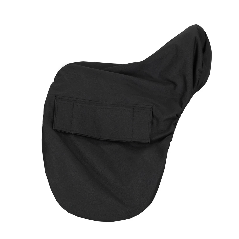 QHP Saddle cover - Black in Black