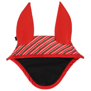 QHP Ear net Christmas print - Jolly Stripe 