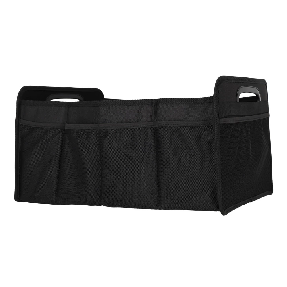 QHP Foldable storage box - Black in Black