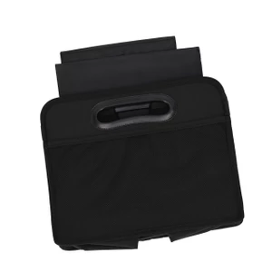 QHP Foldable storage box - Black in Black