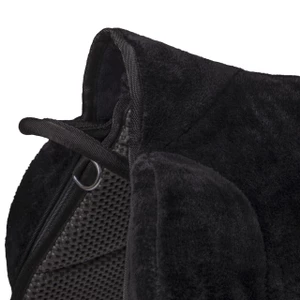 QHP Bareback pad super soft - Black/Black 