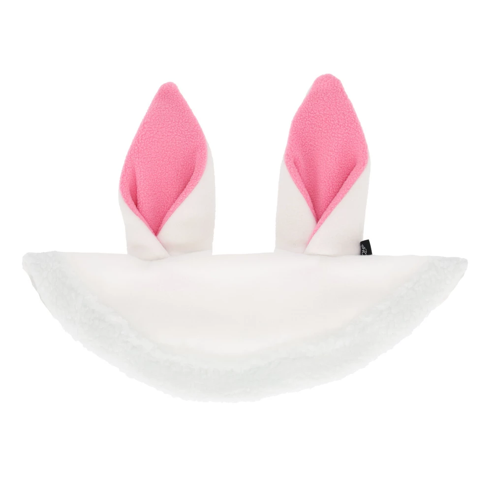 QHP Easter bunny ears hat horse - White in White