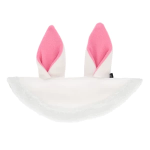 QHP Easter bunny ears hat horse - White in White