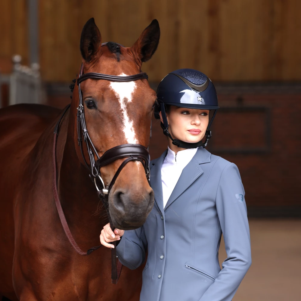 Karben Ariel Ellipse SP Riding Hat - Navy in Navy