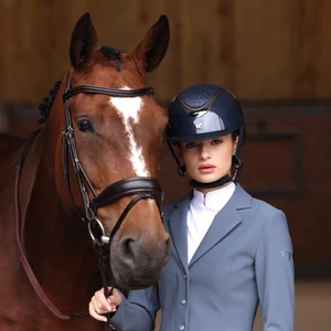 Karben Ariel Ellipse SP Riding Hat - Navy in Navy