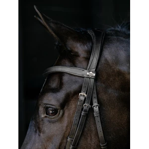 LeMieux Arika Drop Bridle - Black/Silver in Black/Silver