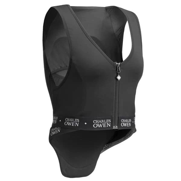 Charles Owen Airowear Shadow Junior Back Protector - Regular in Black