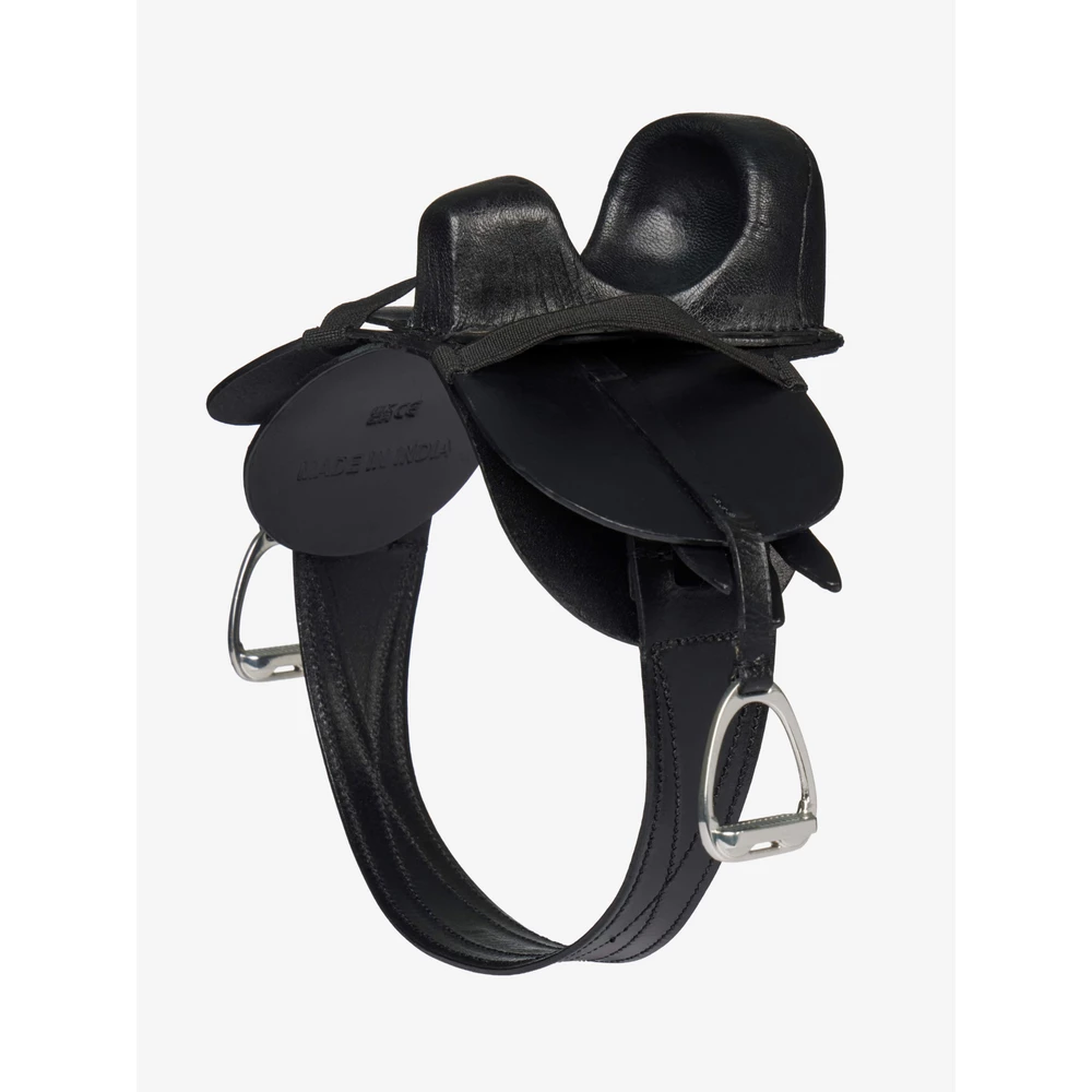 LeMieux Toy Rider Steady Saddle - Black in Black