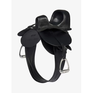 LeMieux Toy Rider Steady Saddle - Black in Black