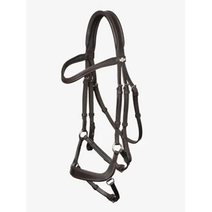 LeMieux Arika Drop Bridle - Brown/Silver 