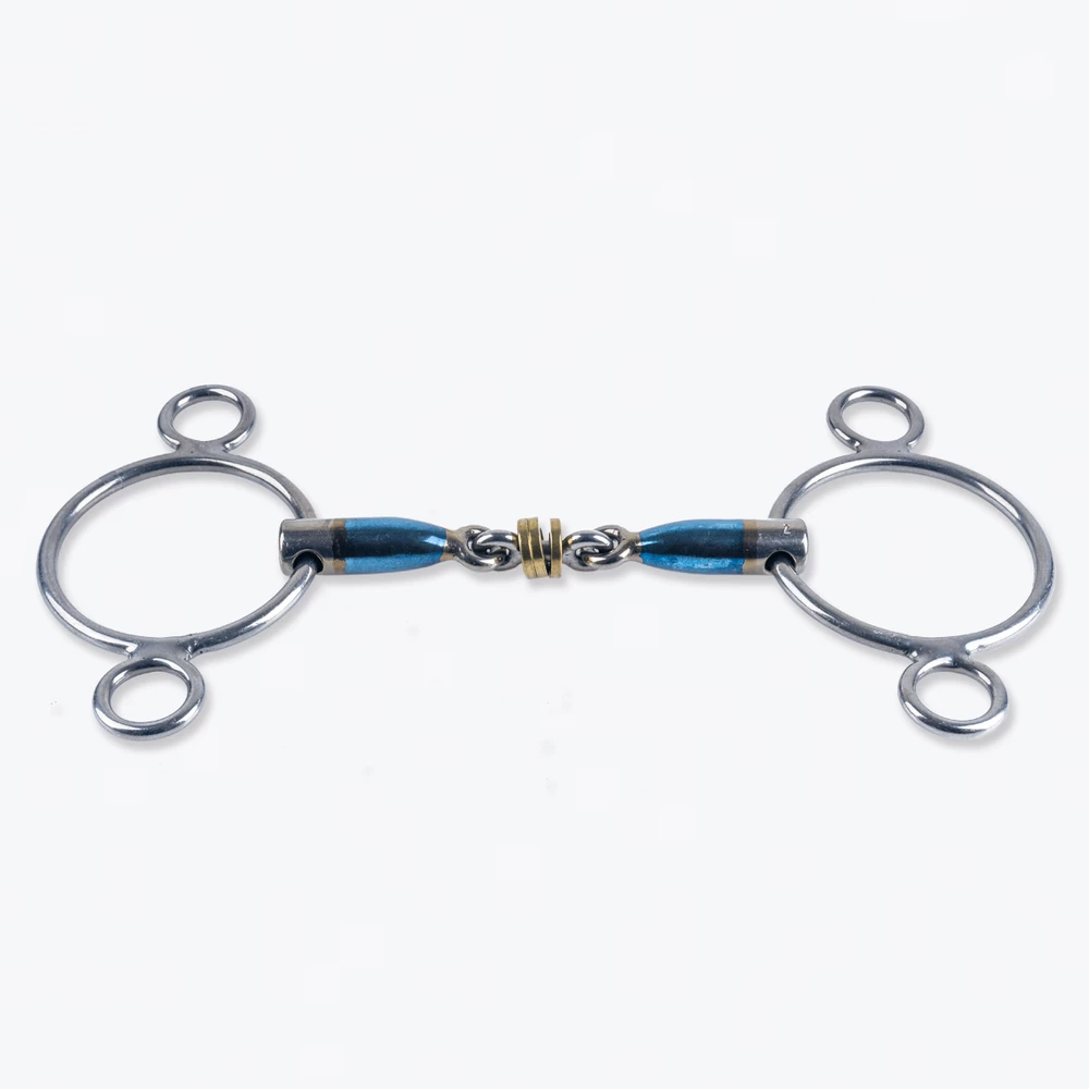 Trust Equestrian Sweet Iron 3 ring brass ring - 16mm in Unknown