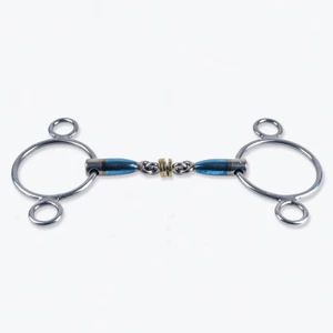 Trust Equestrian Sweet Iron 3 ring brass ring - 16mm in Unknown