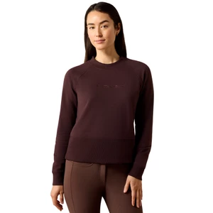 Ariat Women's Martine Sweatshirt - Chocolate Plum in Chocolate Plum