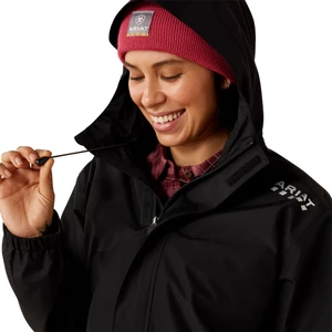 Ariat Women's Rebar Stormshell H2O Jacket - Black in Black