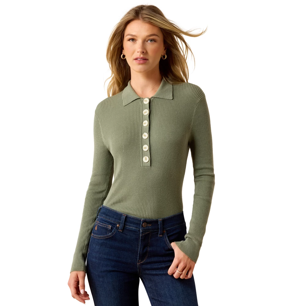 Ariat Women's Winsthorpe Sweater - Sea Spray in Sea Spray