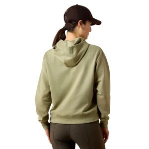 Ariat Women's Martine Hooded Sweatshirt - Oil Green in Oil Green
