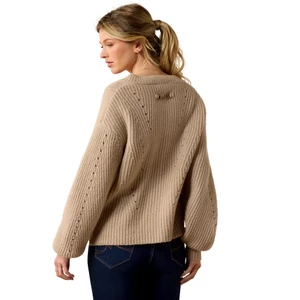 Ariat Women's Blaydon Sweater - Oatmeal in Oatmeal