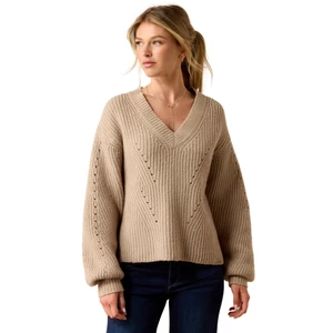 Ariat Women's Blaydon Sweater - Oatmeal in Oatmeal