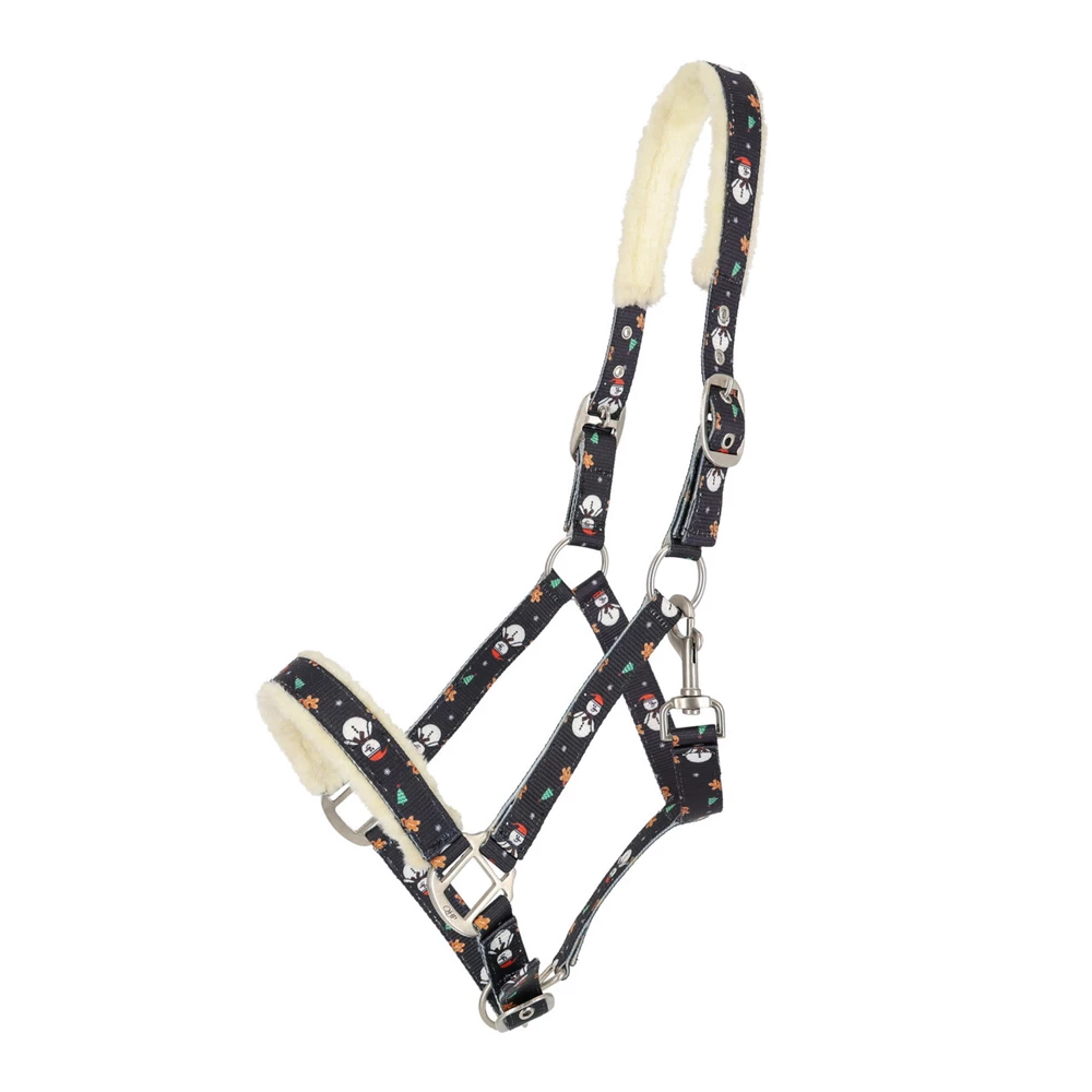 QHP Head collar Christmas - Snowman in Snowman