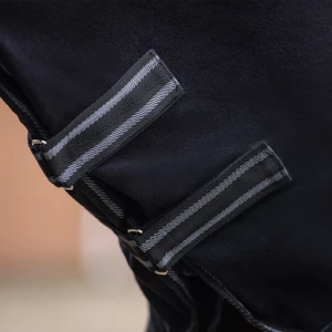 QHP Fleece rug Terry-dry - Black 