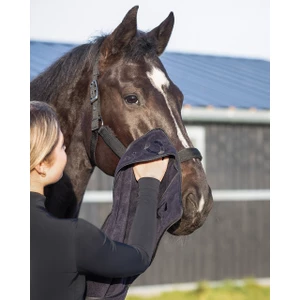 QHP Hands-in towel 65x35cm - Black in Black