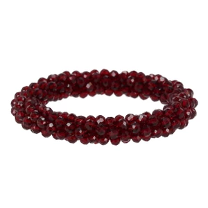 QHP Hair scrunchie Shine - Burgundy 