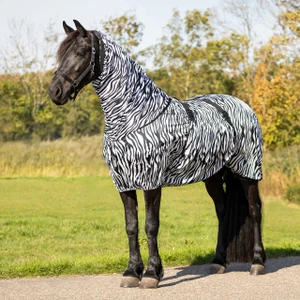 QHP Eczema rug Big neck - Zebra 
