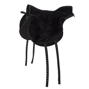 QHP Bareback pad super soft - Black/Black in Black