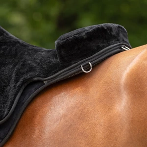 QHP Bareback pad super soft - Black/Black in Black