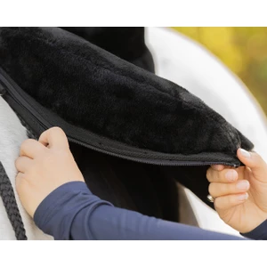 QHP Bareback pad super soft - Black/Black in Black
