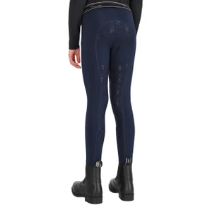 QHP Riding tights Eden Junior anti-slip full seat - Navy 