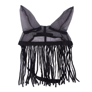 QHP Anti-Fly Fringe With Ears - Black 