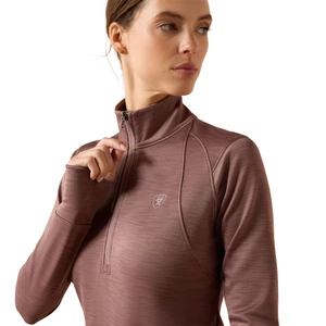 Ariat Women's Team EquiTek 1/2 Zip Pullover - Twilight Mauve in Twilight Mauve