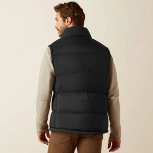 Ariat Men's Ultrapuff Down Vest - Black 