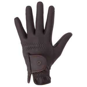 Mackey Equestrian Mackey Pro Grip Glove- Brown in Brown