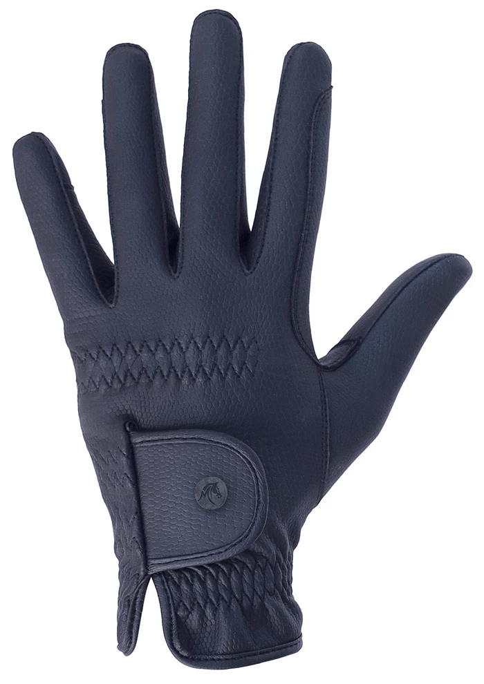 Mackey Equestrian Mackey Pro Grip Glove- Navy in Navy